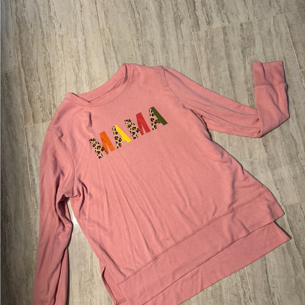 Pink 'MAMA' Graphic Women's Top